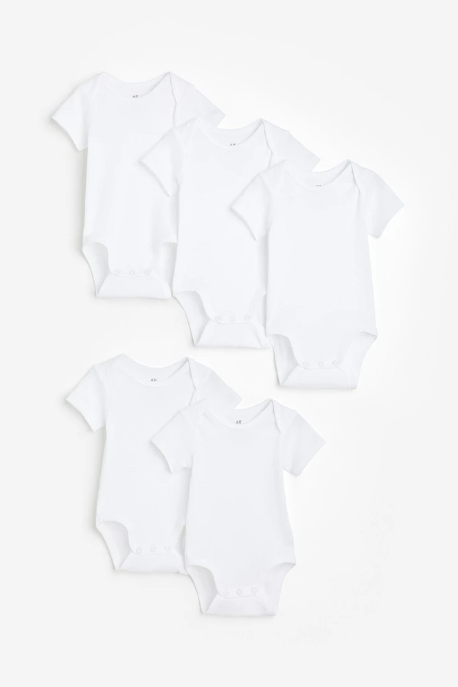 5-pack Short-sleeved Bodysuits