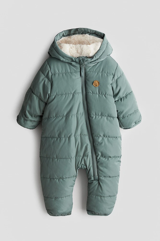 Pile-Lined Snowsuit