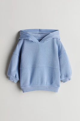 Washed-look hoodie