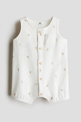 Patterned Romper Suit