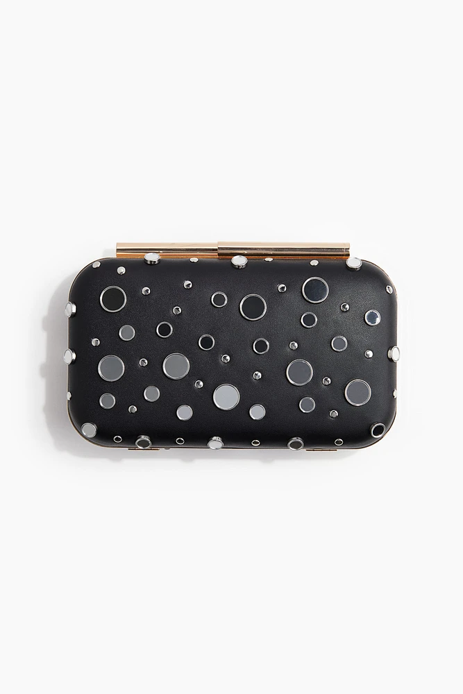 Embellished clutch