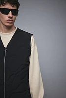 Regular Fit Quilted Vest