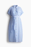 MAMA Muslin Shirt Dress