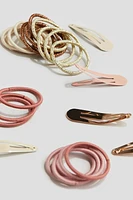 Hair Elastics and Clips