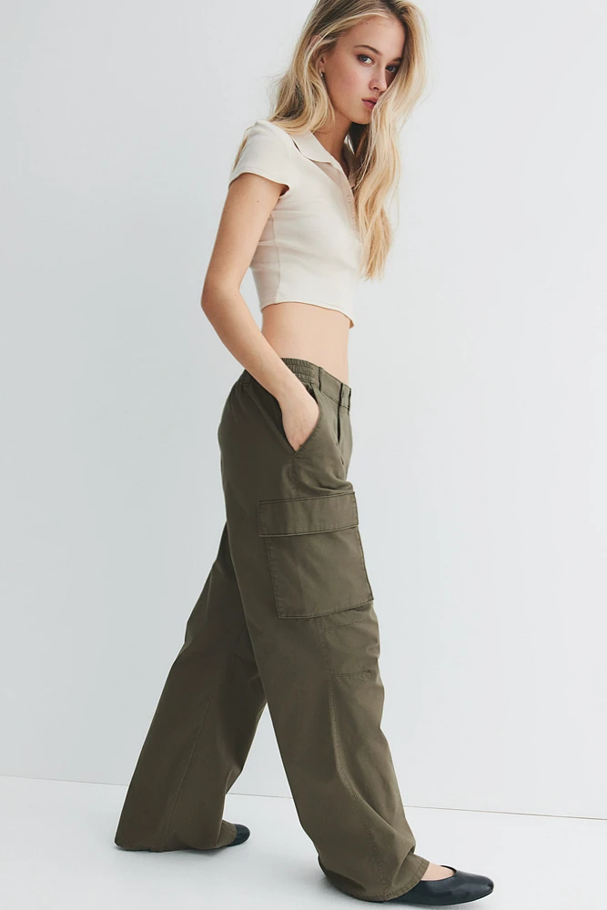 Canvas Cargo Pants