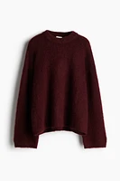 Oversized Mohair-Blend Sweater