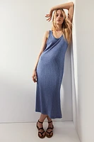 Rib-knit Dress