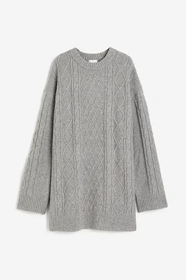 Cable-knit Dress