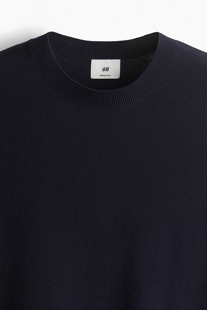 T-shirt Coupe Classique en piqué