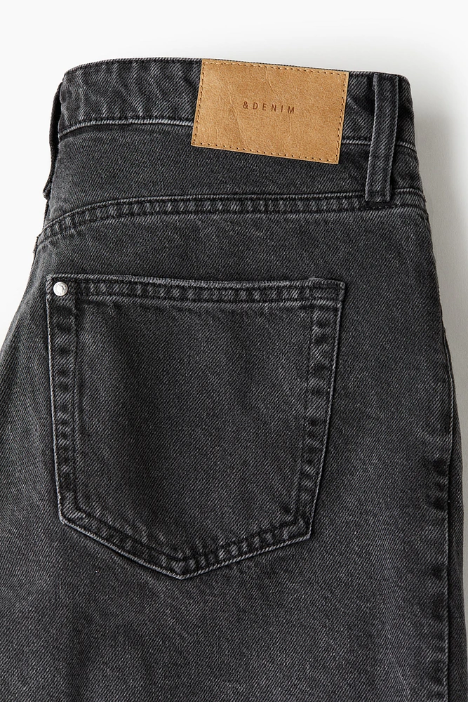 Baggy Low Denim Shorts