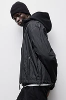 Regular Fit Water-Repellent Windbreaker