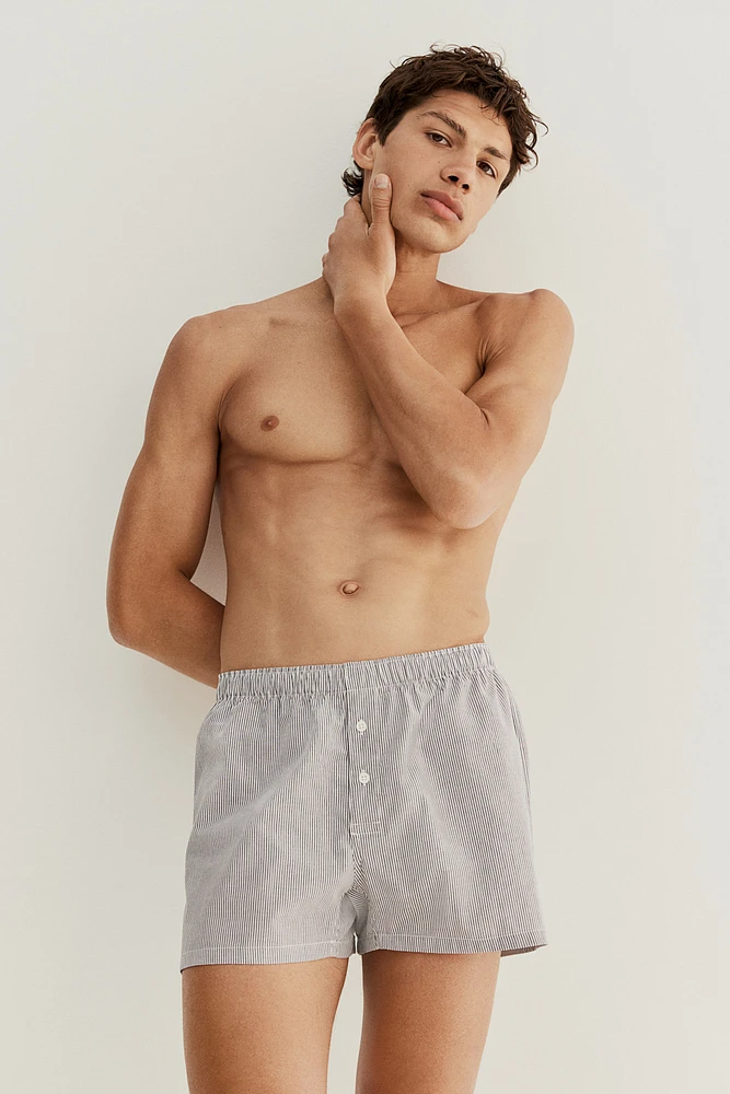 5-pack Woven Cotton Boxer Shorts
