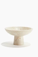 Marble Pedestal Bowl