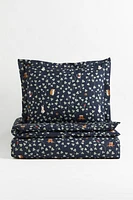 Patterned Twin Duvet Cover Set