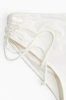 Drawstring-Detail Bikini Bottoms