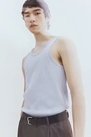 Slim Fit Ribbed Tank Top