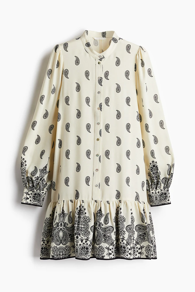 Robe en viscose à motif