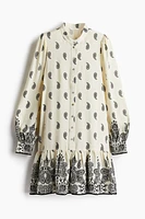 Robe en viscose à motif