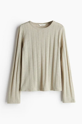 Rib-knit Top