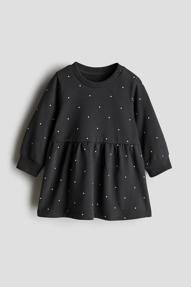 Cotton Sweatshirt Dress