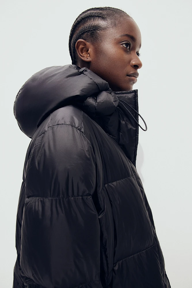 Water-repellent Down Puffer Coat