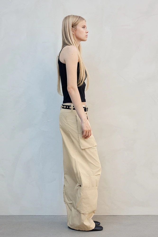 Cotton Cargo Pants