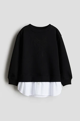 Double-Layer Sweatshirt