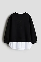 Double-Layer Sweatshirt