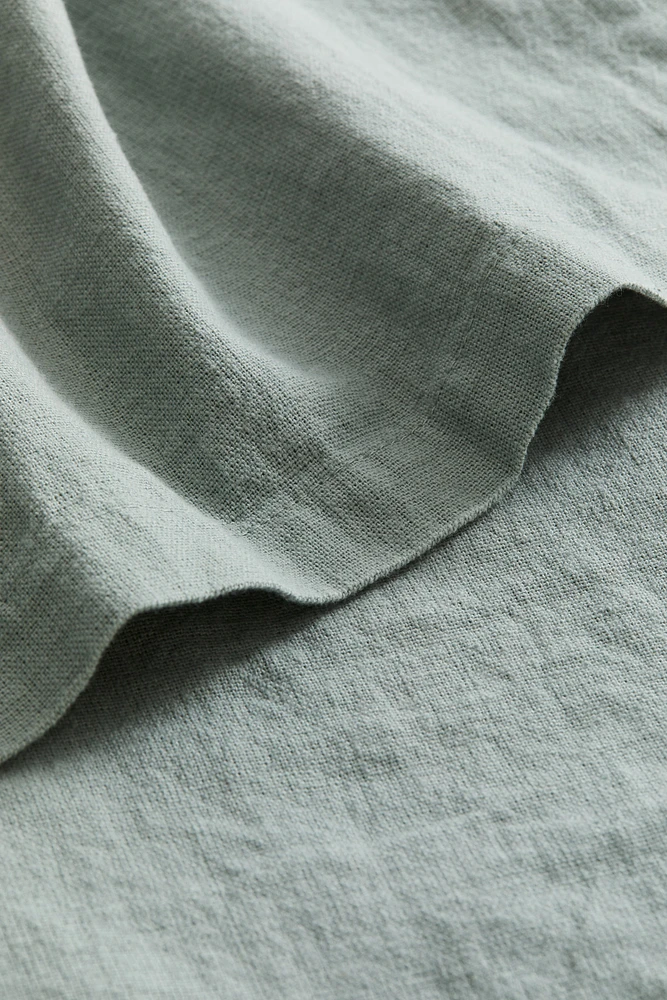 Nappe en lin mélangé