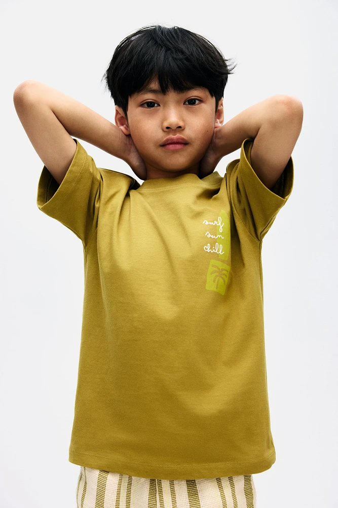 T-shirt ample imprimé