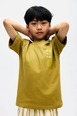 T-shirt ample imprimé