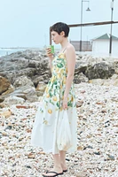 Printed Cotton Dress