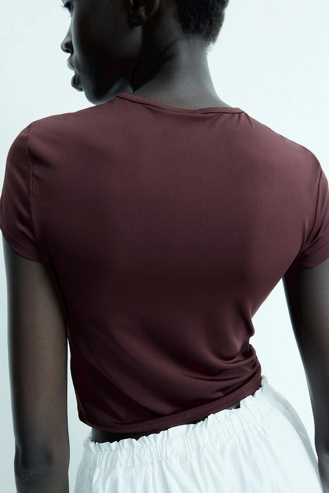 Fitted T-shirt