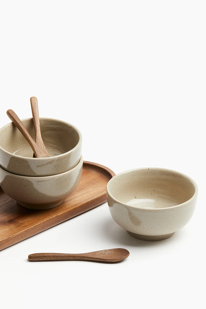 3-pack Stoneware Serving Bowls