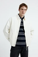 Loose Fit Twill Jacket