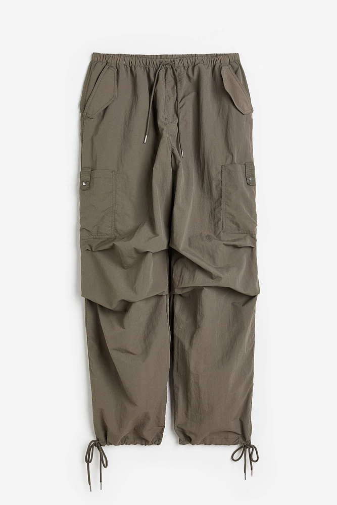 Nylon Parachute Pants