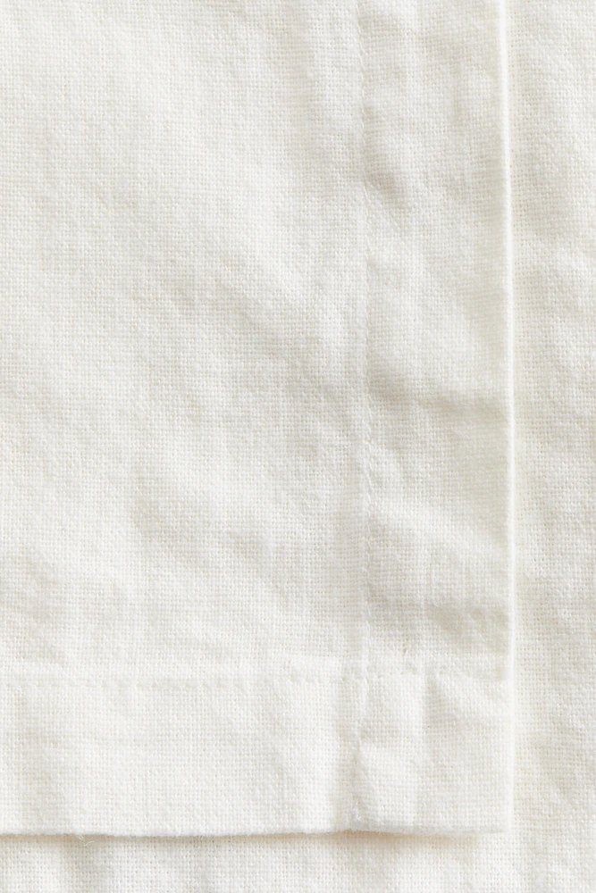 Linen-blend Tablecloth