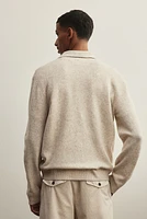 Regular Fit Half-Zip Sweater