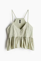 Peplum Camisole Top