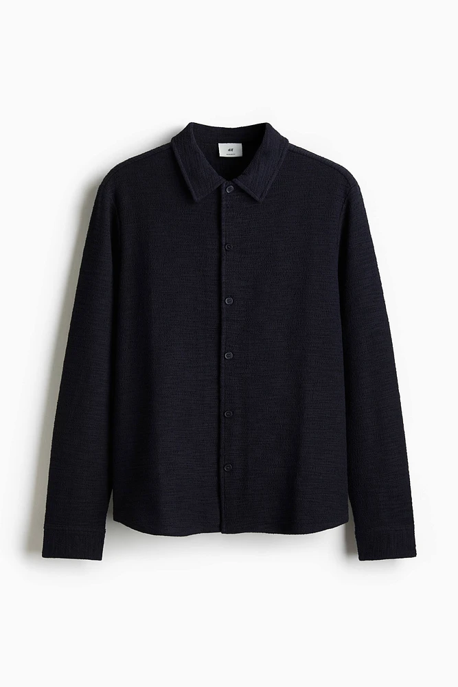 Regular Fit Textured Shirt