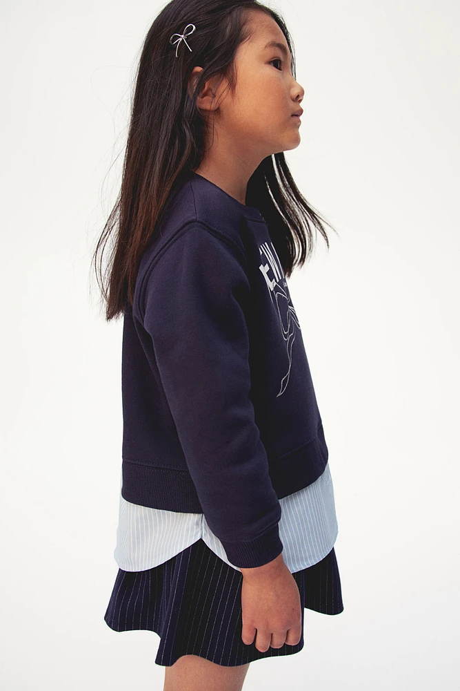 Double-Layer Sweatshirt