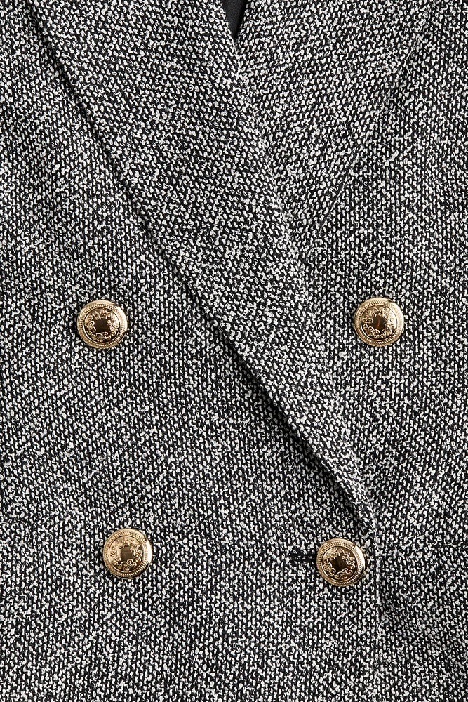 Blazer en tissu texturé