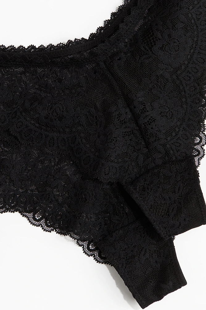 2-pack Lace Brazilian Briefs