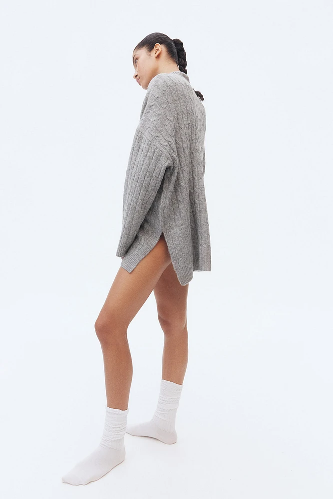 Cable-knit Sweater