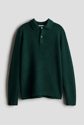 Knit Polo Shirt