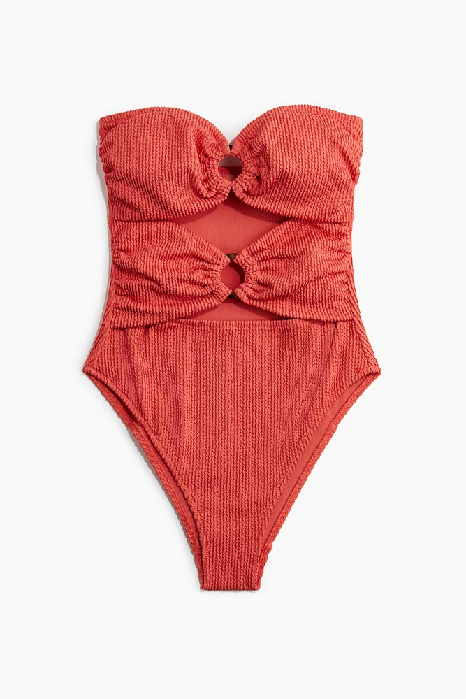 Maillot de bain bandeau coussiné