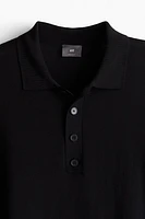 Regular Fit Fine-Knit Polo Shirt