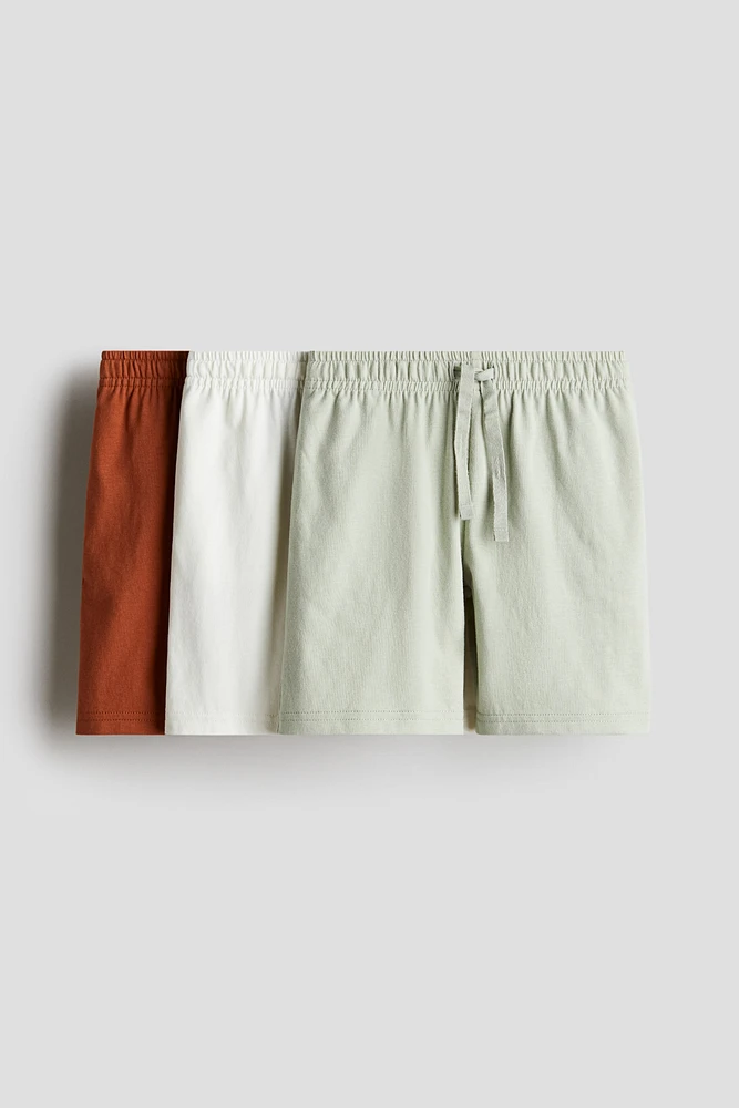 3-pack Cotton Jersey Shorts