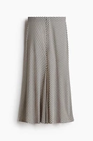 Crêpe A-Line Skirt