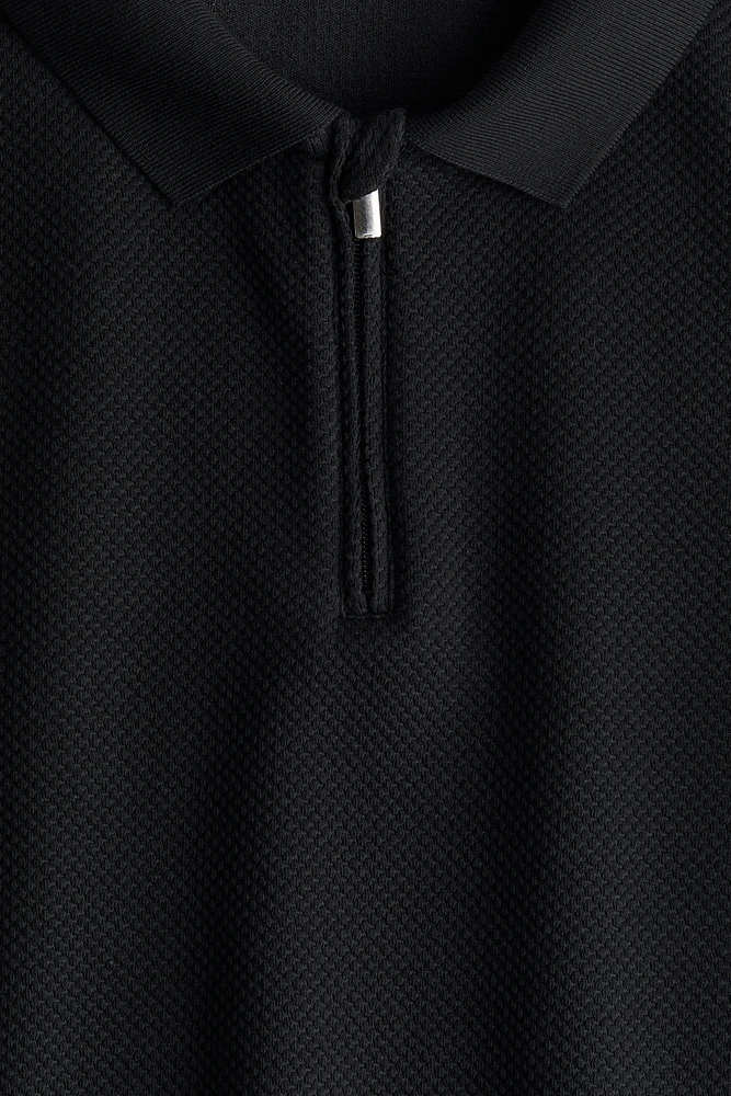 Half-Zip Polo Shirt